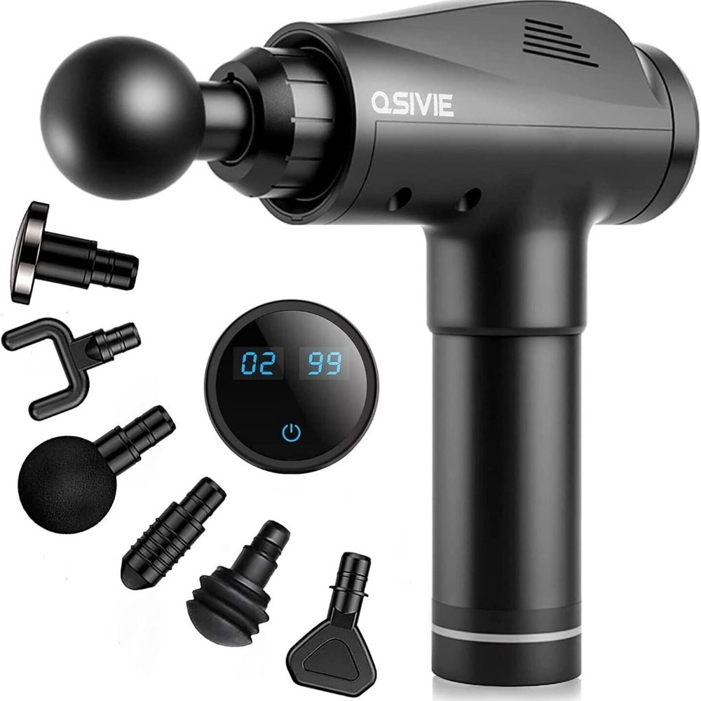 Massage Gun for Athletes with 35 Speeds Deep Tissue Percussion Muscle Massage